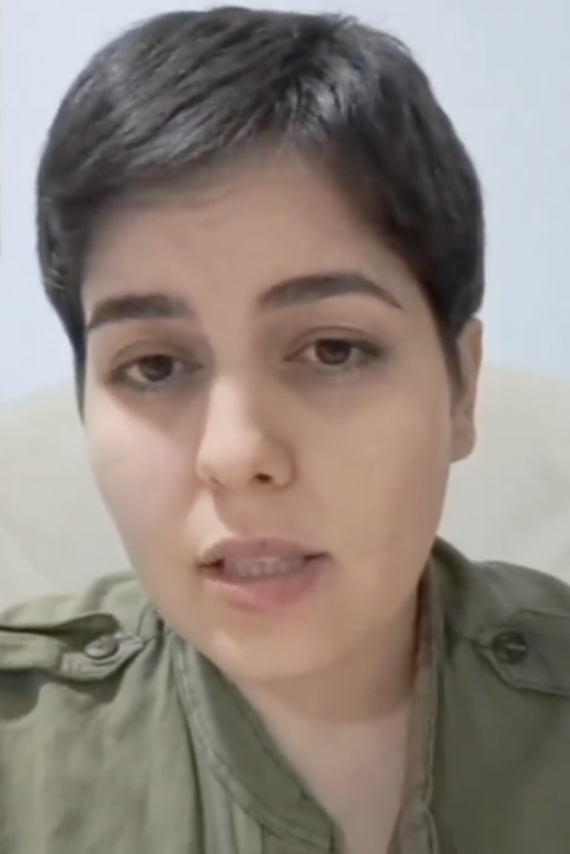 پریسا صالحی خبرنگار و فعال دانشجویی برای اجرای حکمش به زندان رفت